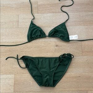 Target Deep Green Bikini Set